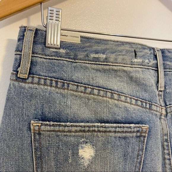 Lovers + Friends Alex Denim Mini Skirt Sz 27 - Picture 5 of 11
